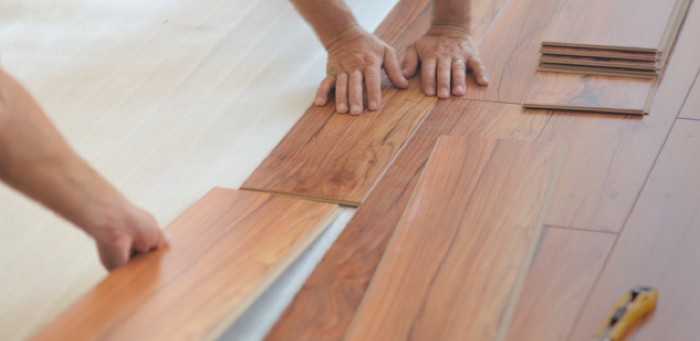 Laminate installation | Lions Floor